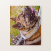 Akita Dogs. Legpuzzel (Verticaal)