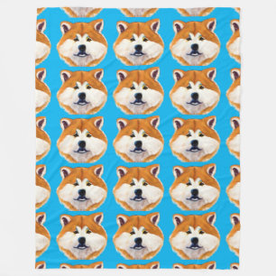 AKITA FLEECE DEKEN