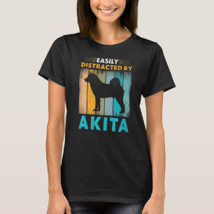 Akita Gemakkelijk verstoord door Honden T-shirt