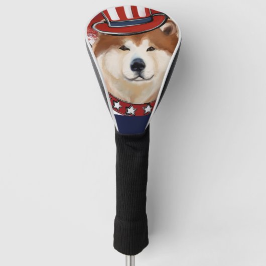 AKITA GOLFHEADCOVER (Voorkant)