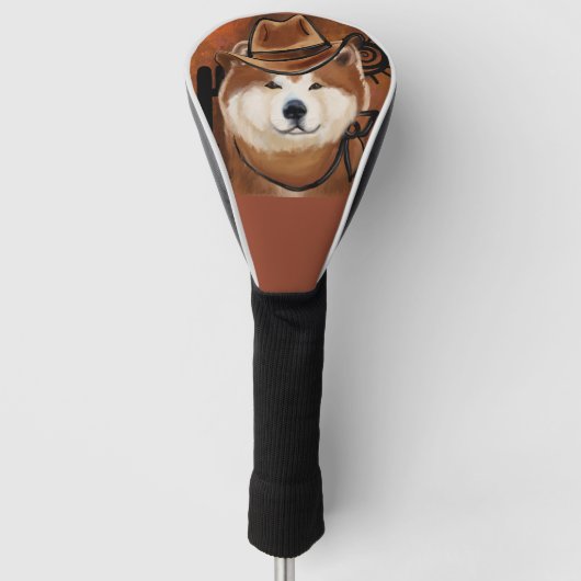 AKITA GOLFHEADCOVER (Voorkant)