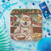 Akita Holiday Baking: Feestelijke Kerst Papieren Bordje (Feest)