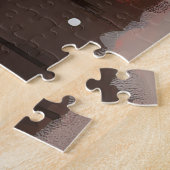 Akita Hond in Sneeuw Kerstmis Legpuzzel (Zijkant)