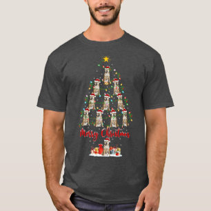 Akita Hondenliefhebber Matching Santa Akita kerstt T-shirt