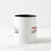 Akita (I Love) Mug (Centre)