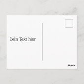 Akita Inu   Briefkaart (Achterkant)