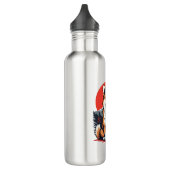 Akita Inu Dog Waterfles (Links)