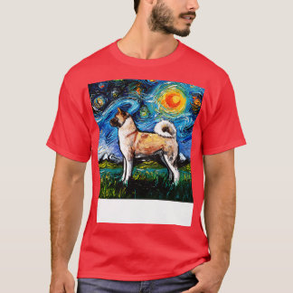 Akita Inu Night T-shirt