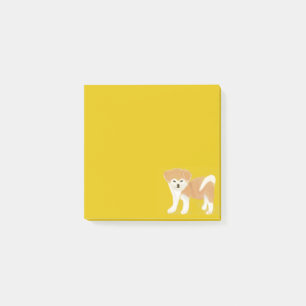 Akita inu post-it® notes