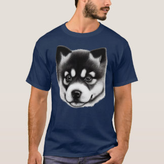 Akita Inu Puppy T-shirt