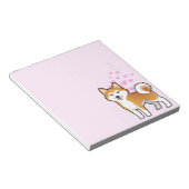 Akita Inu / Shiba Inu Love Notitieblok (Schuin)