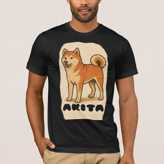 AKITA INU T-Shirt (Devant)