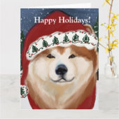 AKITA KAART (Gele Bloem)