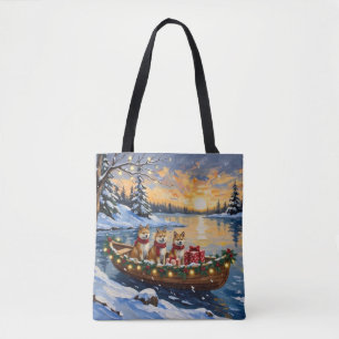 Akita Kerstboot Vakantie Draagtas