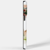 Akita Kerstkrans feestelijke pup Case-Mate iPhone Case (Achterkant / Rechts)