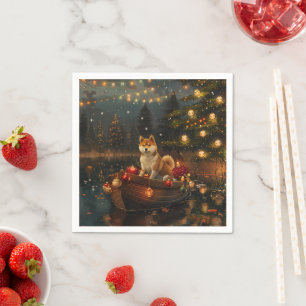 Akita Kerstmis Festivale Reis Servet