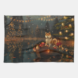 Akita Kerstmis Festivale Reis Theedoek