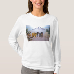 Akita Kersttijd. T-shirt