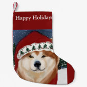 AKITA KLEINE KERSTSOK (Voorkant)