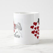 Akita Love Premium Jumbo Mok (Voorkant)