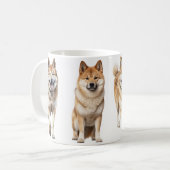 Akita lover's koffie mok (Voorkant links)