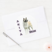 Akita Moeder 4 - Sticker (Envelop)