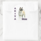 Akita Moeder 4 - Sticker (Tas)