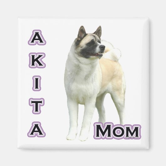 Akita Mom 4 - Magnet (Devant)