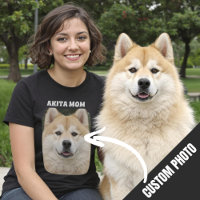 Akita Mom Custom Dog Photo Gift voor Dog Mom