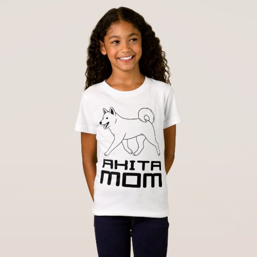 Akita Mom T-Shirt (Devant entier)