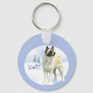 Akita Noel Sleutelhanger