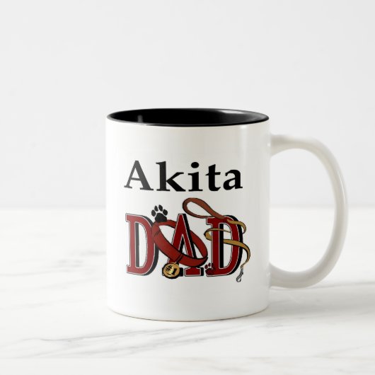 Akita Papa Mug (Droit)