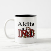 Akita Papa Mug (Gauche)