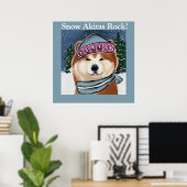 AKITA POSTER (Thuiskantoor)