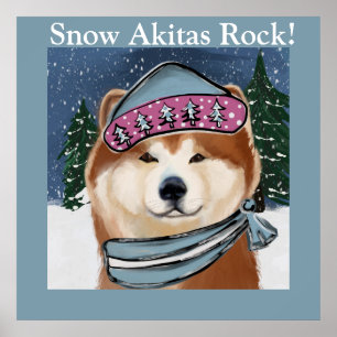 AKITA POSTER