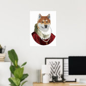 Akita poster (Thuiskantoor)