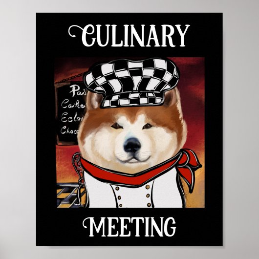 AKITA POSTER (Voorkant)