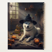 Akita Pumpkins Halloween Scary Planner (Achterkant)