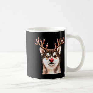 Akita Rendier Kerstverlichting Hond Liefhebber Ker Koffiemok