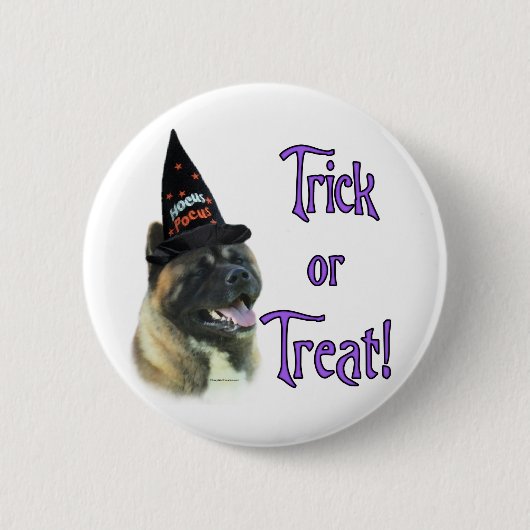 Akita Trick Ronde Button 5,7 Cm (Voorkant)