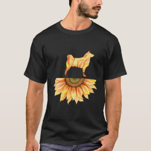 Akita Tshirt Akita Cadeau Tournesol Chemise Femmes