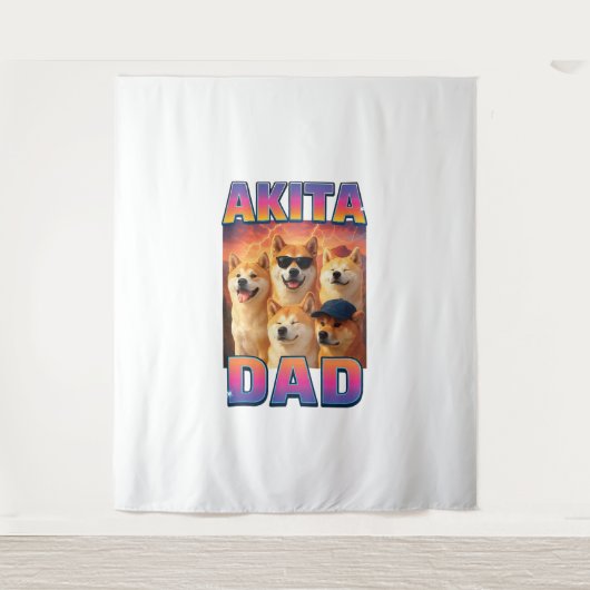 Akita Wandkleed (Voorkant)