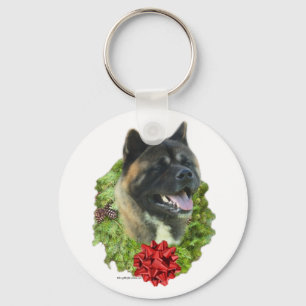 Akita Wreath - Sleutelhanger