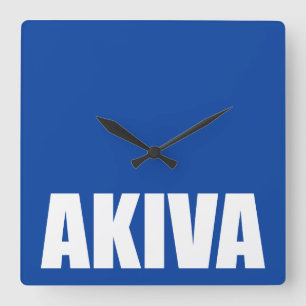 Akiva Vierkante Klok