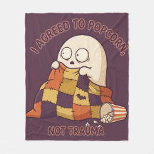 Akkoord om popcorn niet trauma schattige spook Hal