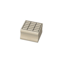 Akkoordkaartstempel voor Ukulele en Gitaar Rubberstempel