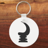 AKOBEN | Horn | Vigilance-symbool Sleutelhanger (Voorkant)