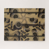 akoestisch kubisme legpuzzel (Horizontaal)