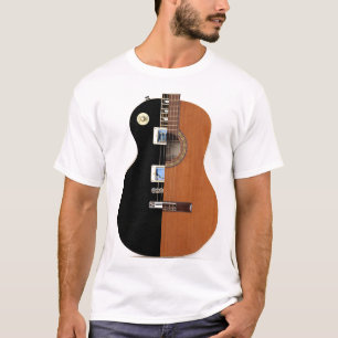 Akoestische elektrische gitaar T-shirt