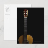 Akoestische gitaar 2 briefkaart (Voorkant / Achterkant)